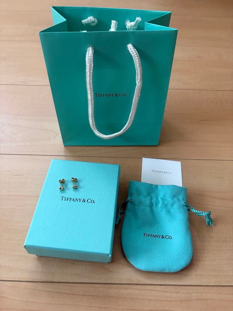 ティファニーピアス　k18 ゴールド イエローゴールド　金　18金 楽天市場】ティファニー クロスステッチ ピアス 18金 K18イエロー