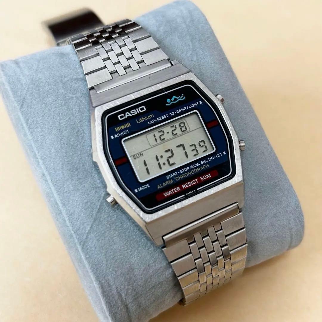 レア 日本製 スイマー CASIO W-30 ヴィンテージカシオ カジキ 古着 Today's pic - CASIO SWIMMER W-30(Module 152) Made in Japan 1981