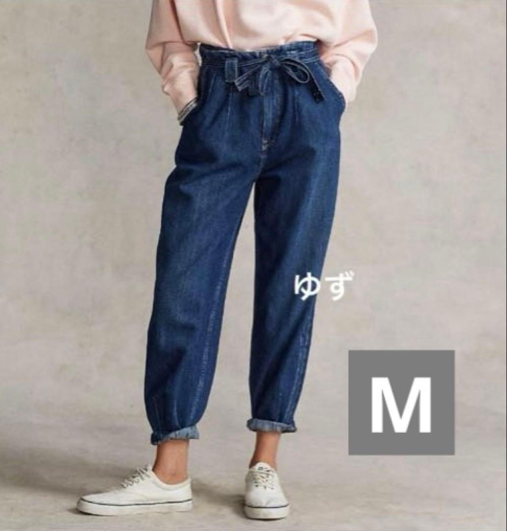 激カワ 石井杏奈さん着用POLO RALPH LAURENベルトジーンズ リボン