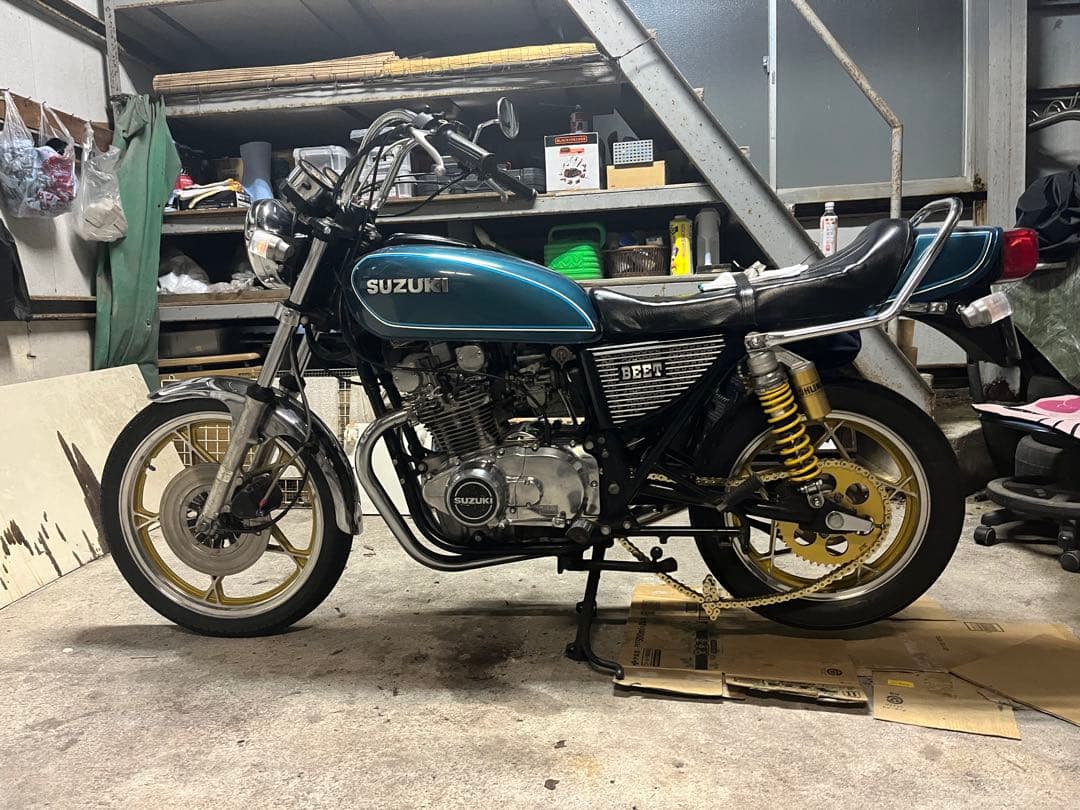 SZK 様専用 GS400 純正シート（初期型） - メルカリ