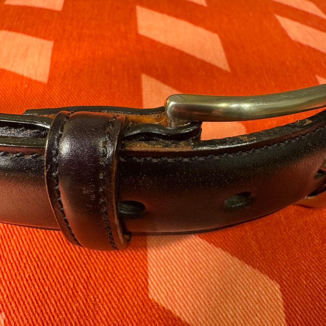 【最終値下げ】K.T.LEWISTON コードバンベルト 黒 ラコタハウス