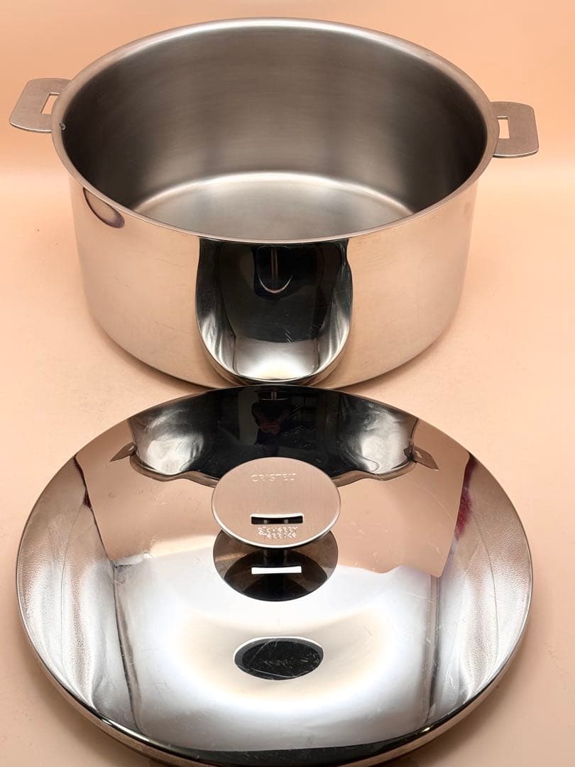 24cm　CRISTEL クリステル グラフィット　深鍋 CRISTEL/グラフィット 深鍋 24cm -収納性抜群！ハンドル着脱式の