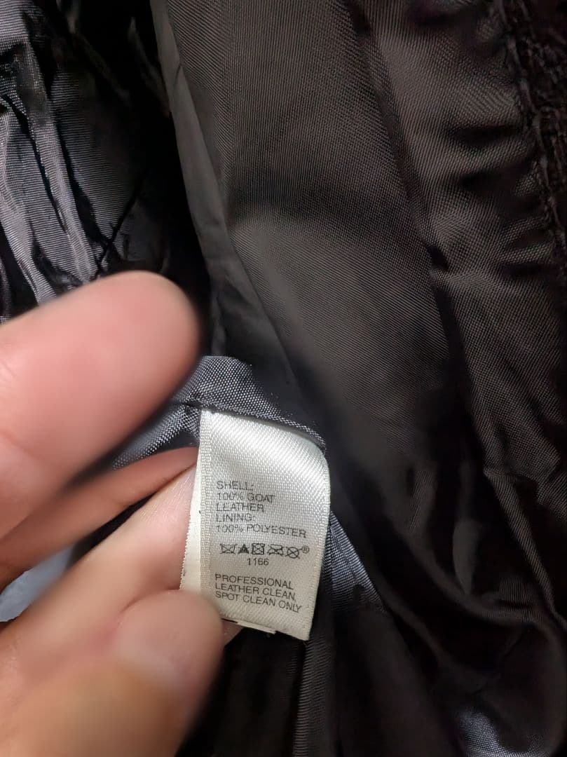 04klxy様専用 '00 GAP メンズL ライダース 山羊皮 - メルカリ