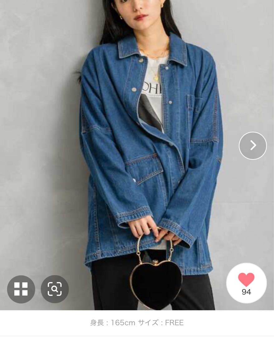 美品YENN LT DENIM COAT デニムジャケット YENN デニムジャケット gジャン YENN LT DENIM COAT レディース