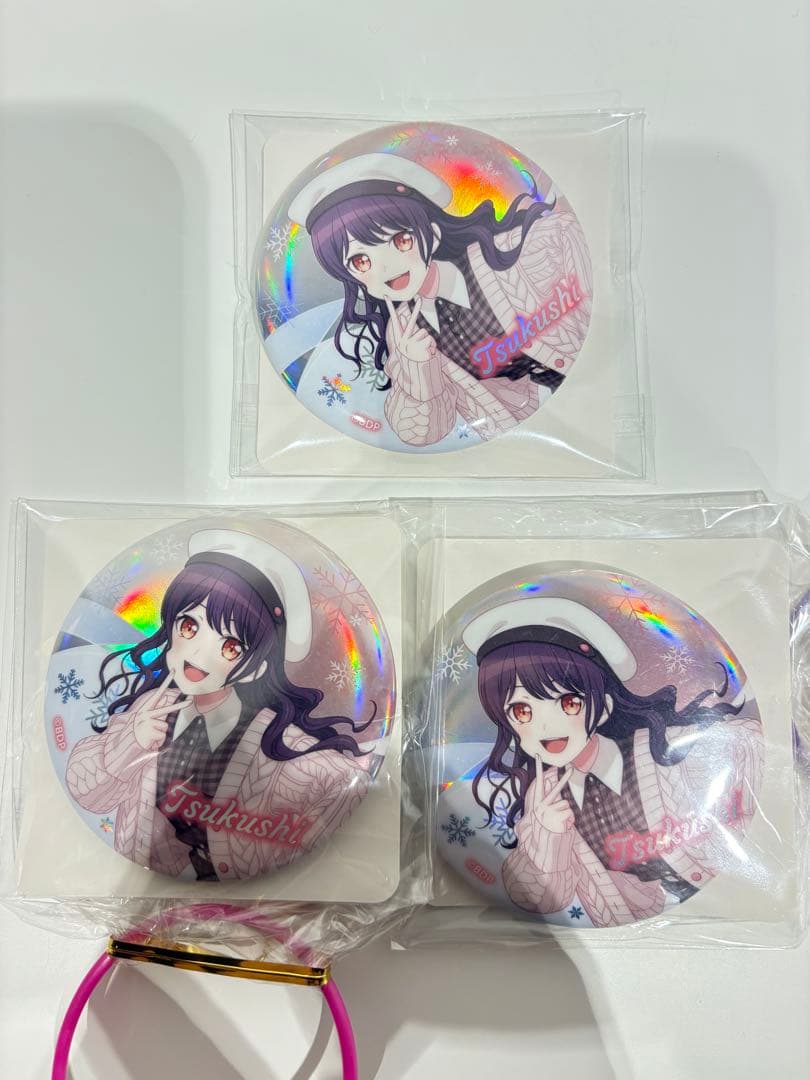 バンドリ 赤い羽根 缶バッジ パレオ バンドリ 赤い羽根共同募金 缶