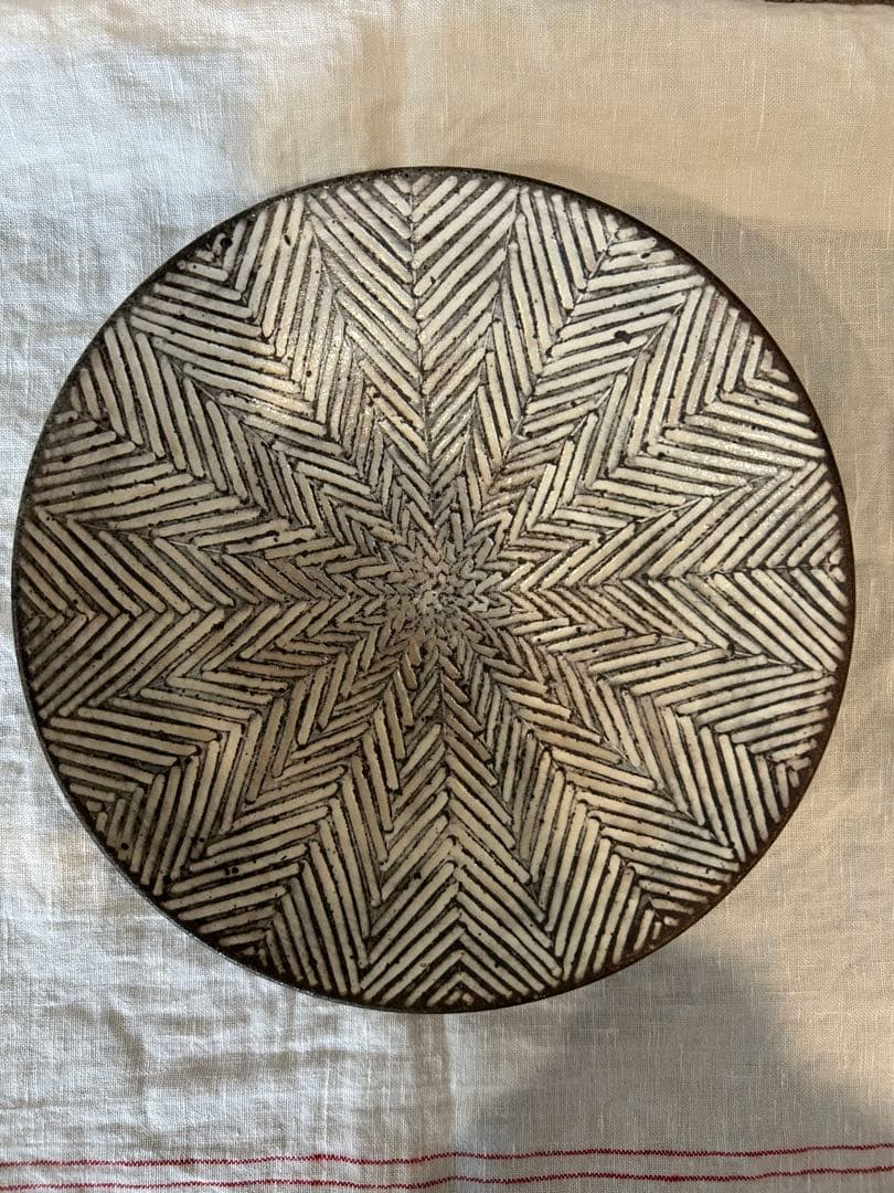 池田大介 ヘリンボーン7寸皿 - メルカリ