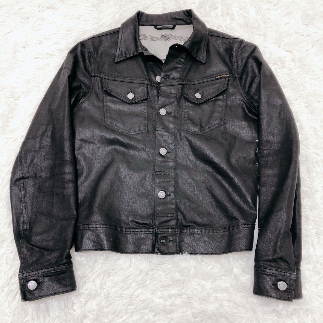 ヌーディージーンズ　Ｇジャン　コーティング加工　デニム　ジャケット　 コニー Nudie Jeans（ヌーディージーンズ） デニムジャケット CONNY コニー