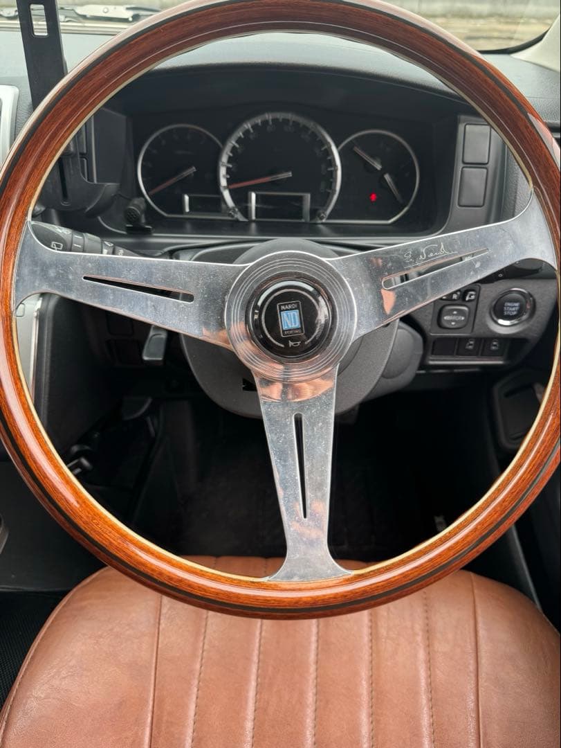 NARDY 36.5π ウッドステアリング