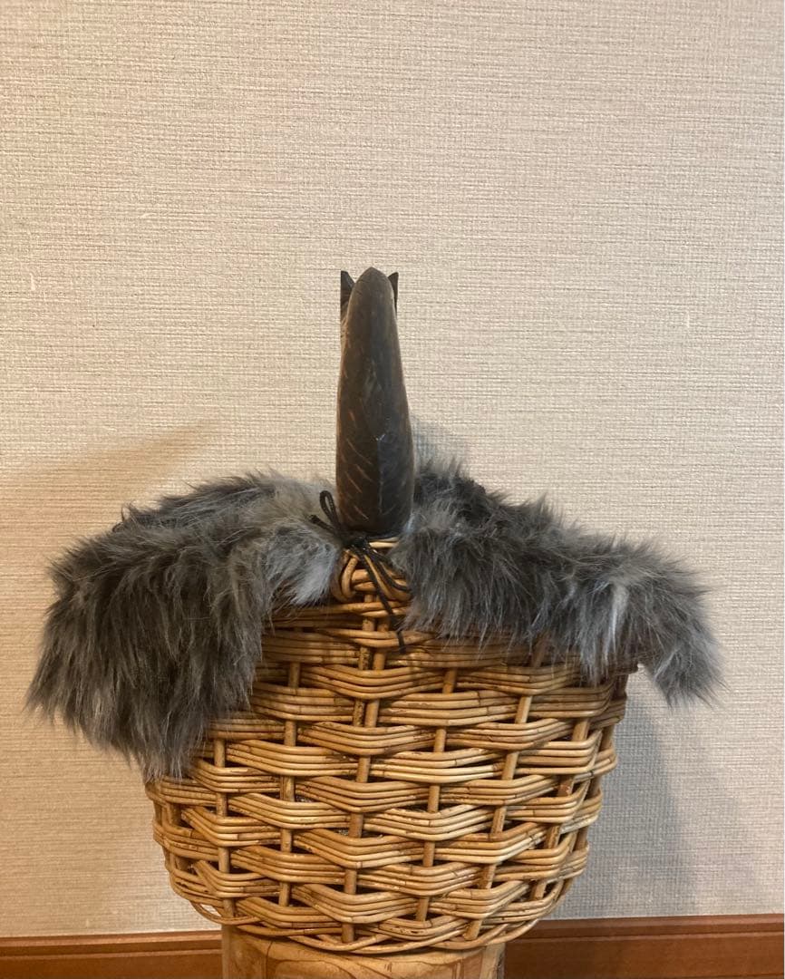 新品KIYATA 動物バスケット かごバッグ キヤタ - メルカリ