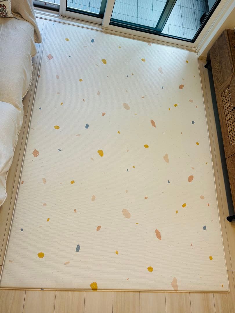 わに様 parklon プレイマットJelly terrazzo 190×130 - メルカリ