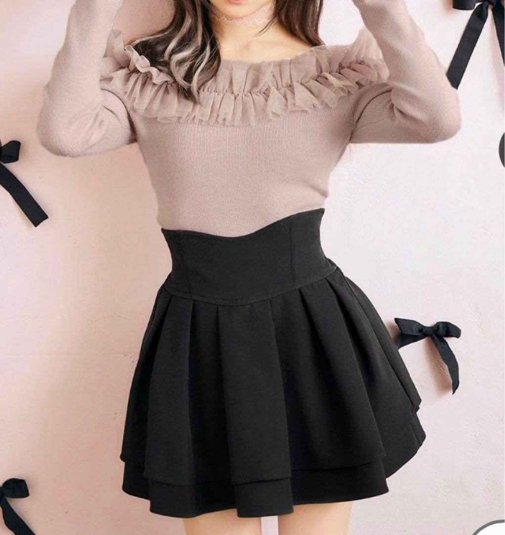 ミシェルマカロン 美脚になれるスカート♡（インナーパンツ付