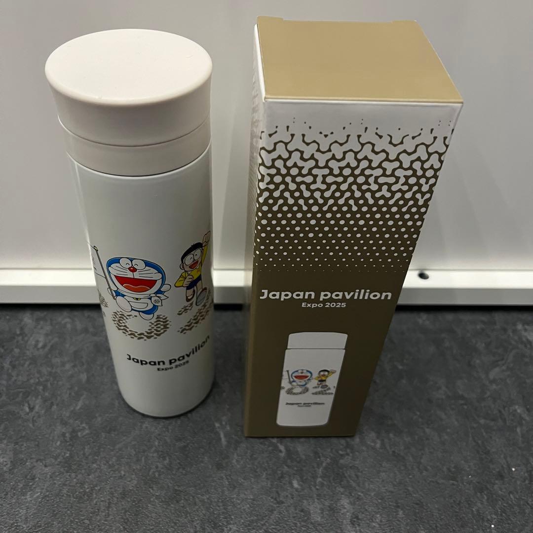 新品未使用】大阪関西万博 日本館 ドラえもん 魔法瓶 水筒 一つ - メルカリ