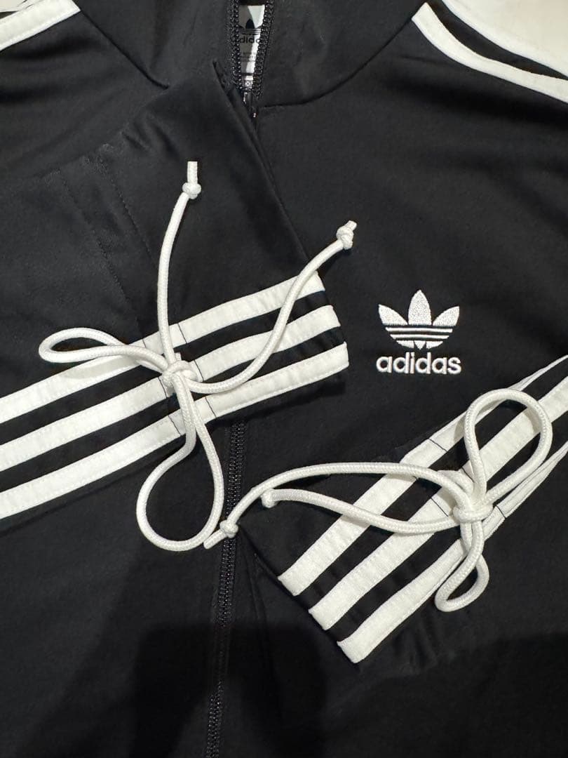 【超希少】adidas originals ショート丈 トラックトップ adidas（アディダス） ブルゾン ジャンバー レディース : ZOZOTOWN