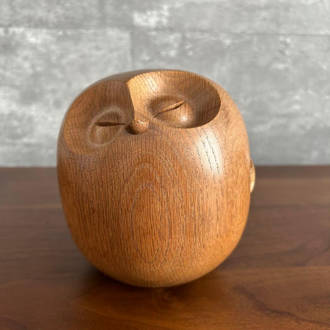 希少 HISA CRAFT 太田久幸 木の仲間たち 子持ちフクロウ旭川クラフト