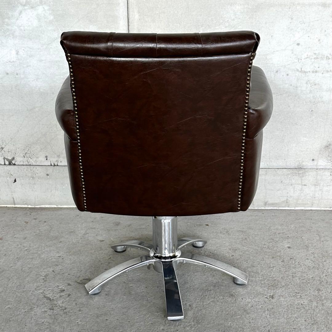 ✦Vintage✦チェスターフィールド／バーバーチェア／昇降式 サロン