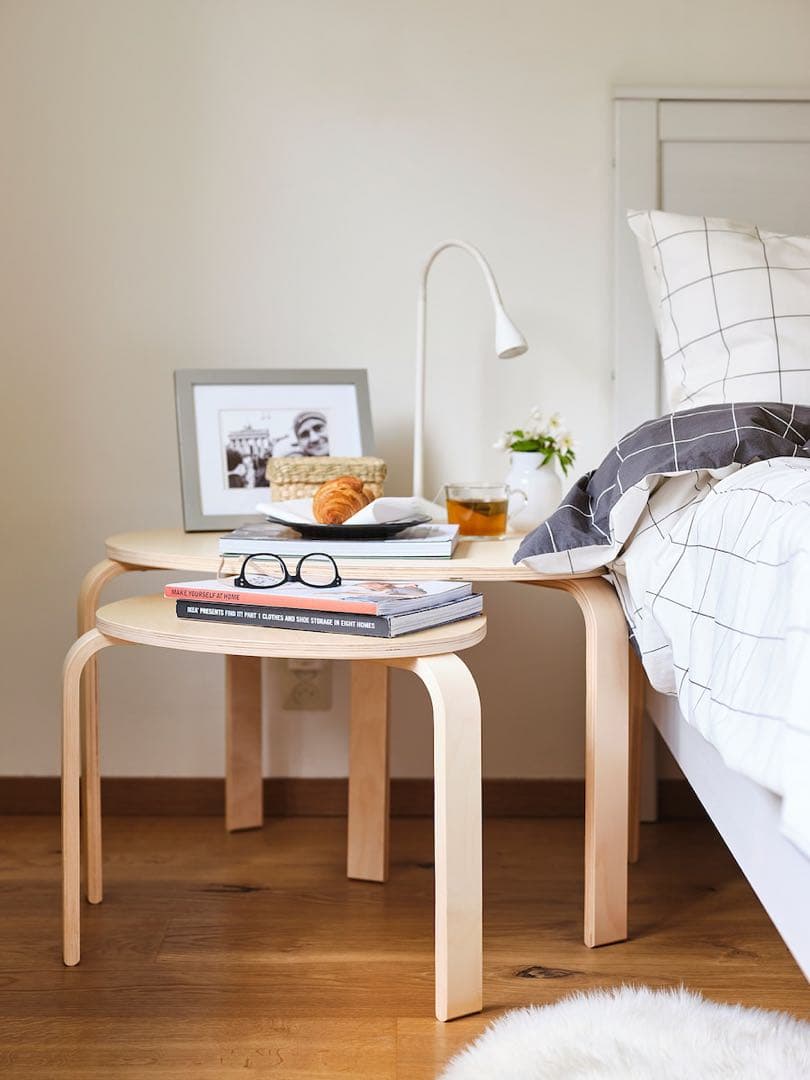 IKEAイケア テーブル SVALSTA スヴァルスタ ネストテーブル2点セット