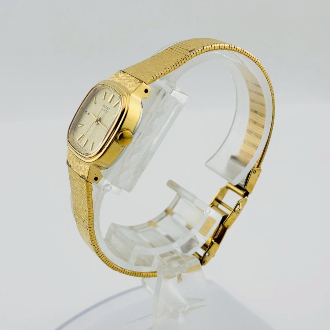 電池交換済】SEIKO セイコー レディース腕時計 ゴールド - メルカリ