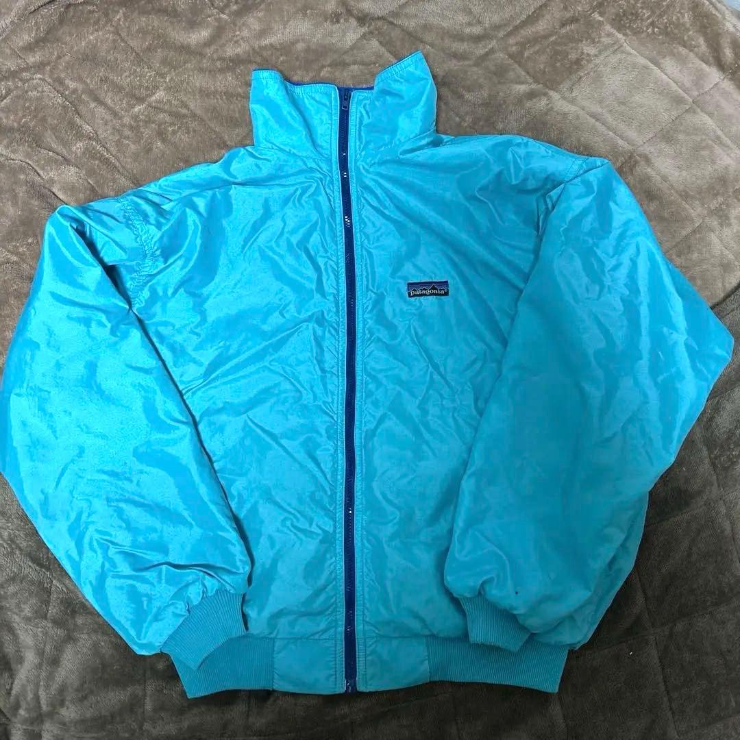patagoniaシェルドシンチラ 80年代三角タグ　USA製　エメラルド　レア Mint XL 80s 三角タグ USA Shelled Synchilla Jacket Patagonia