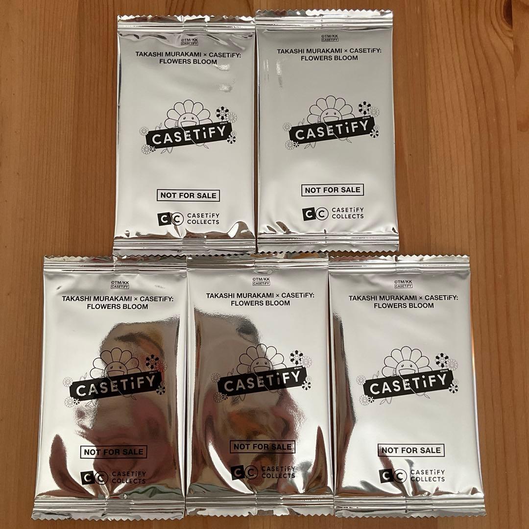 村上隆 × CASETiFY 特典 プロモカード ラッキーカード 5点セット 村上隆 × CASETiFY 特典 プロモカード ラッキーカード 5点セット