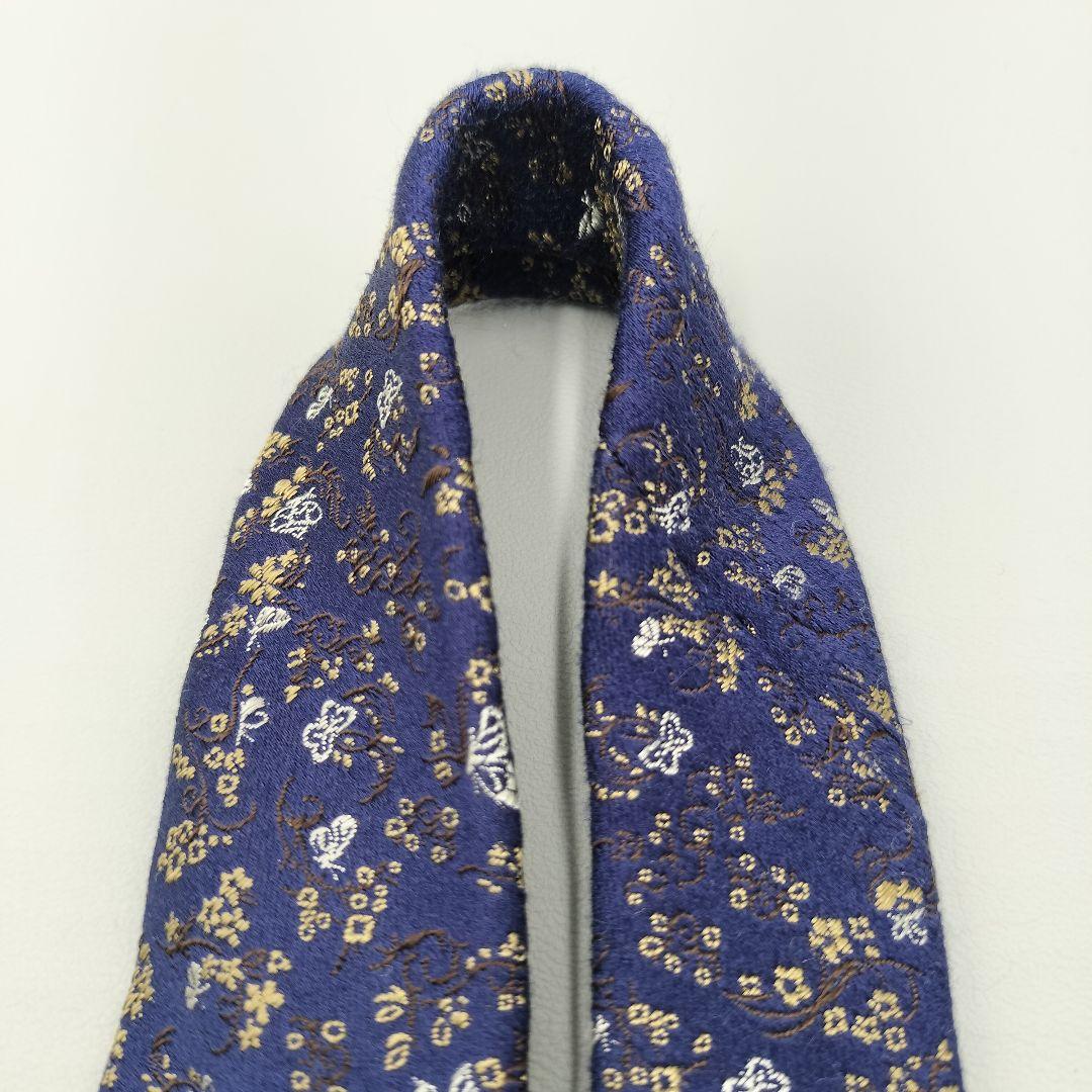 美品 現行 ポールスミス ジャガード バタフライ 蝶々 花柄 刺繍 総柄