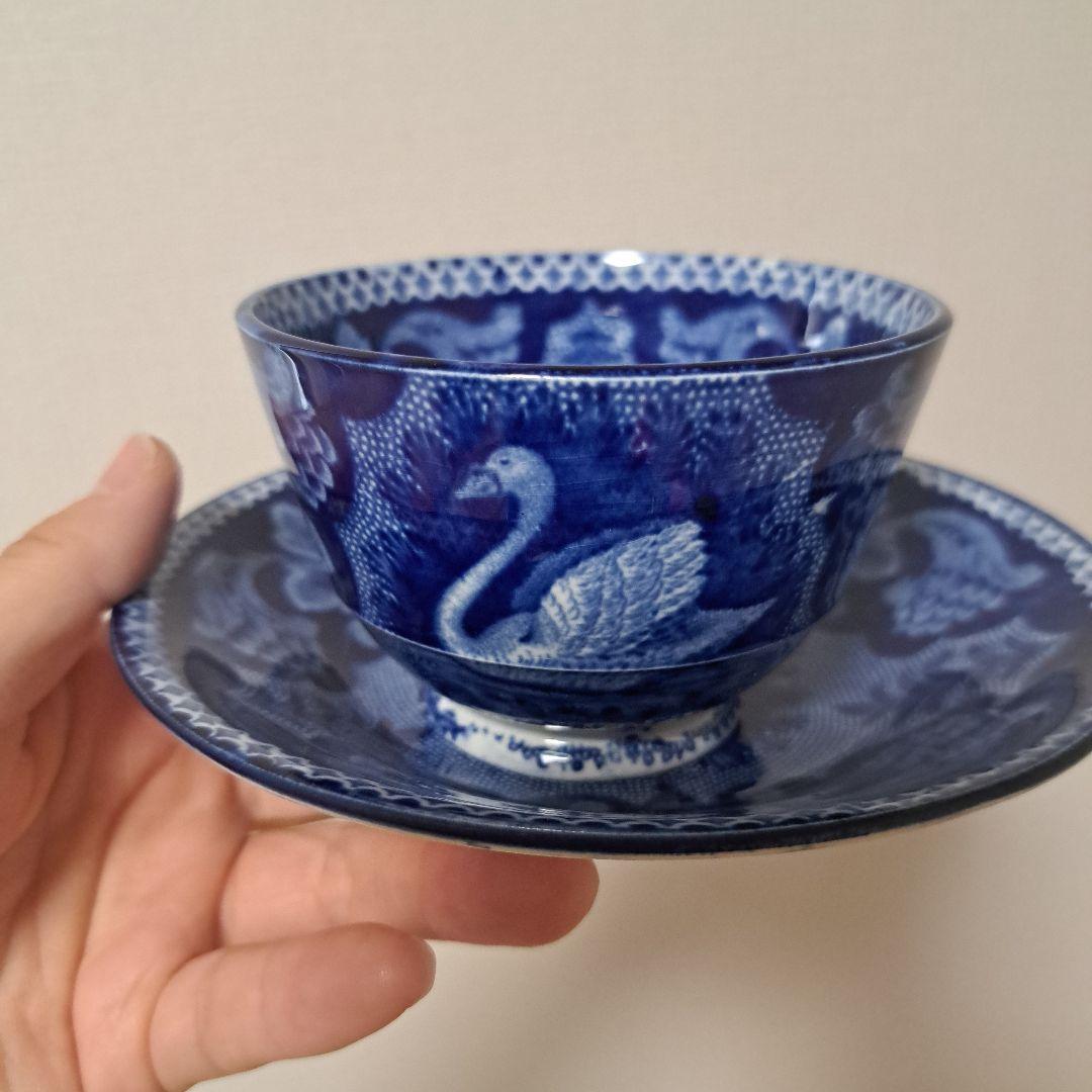 アンティーク スタッブス ヒストリカル フロー トランスファー カップ