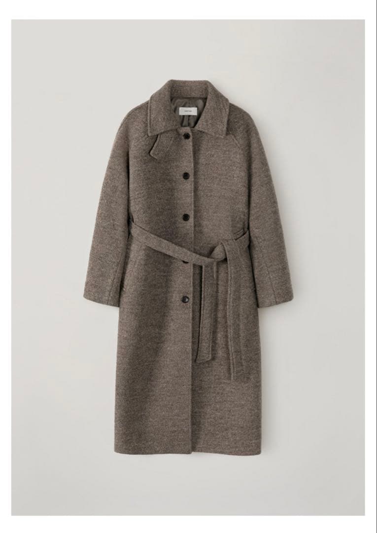 未使用 OHOTORO Tangled Alpaca Coat ブラウン - メルカリ