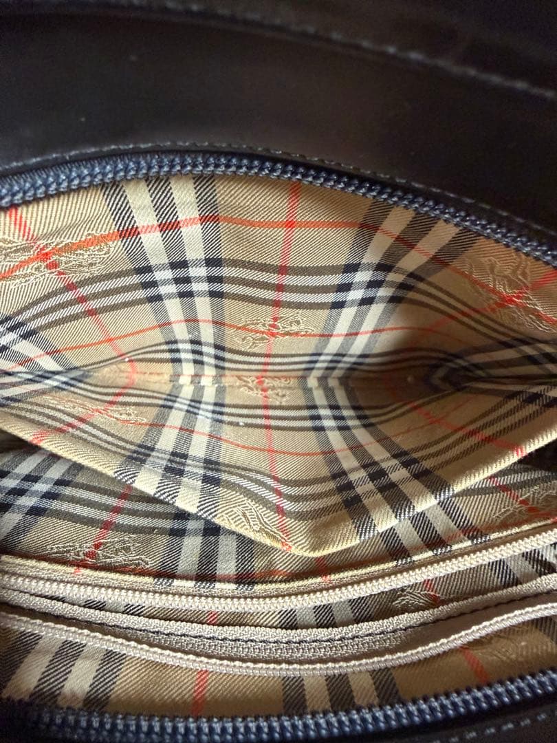 MH/8.17/10 ▶︎Burberry バケツ型　トートバッグ