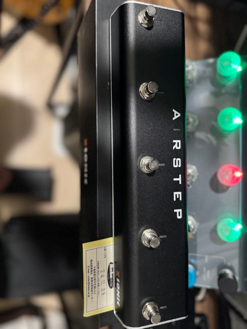 XSONIC ( エックスソニック )AIRSTEP MIDIコントローラー XSONIC AIRSTEP フットコントローラー USB MIDI フットスイッチ