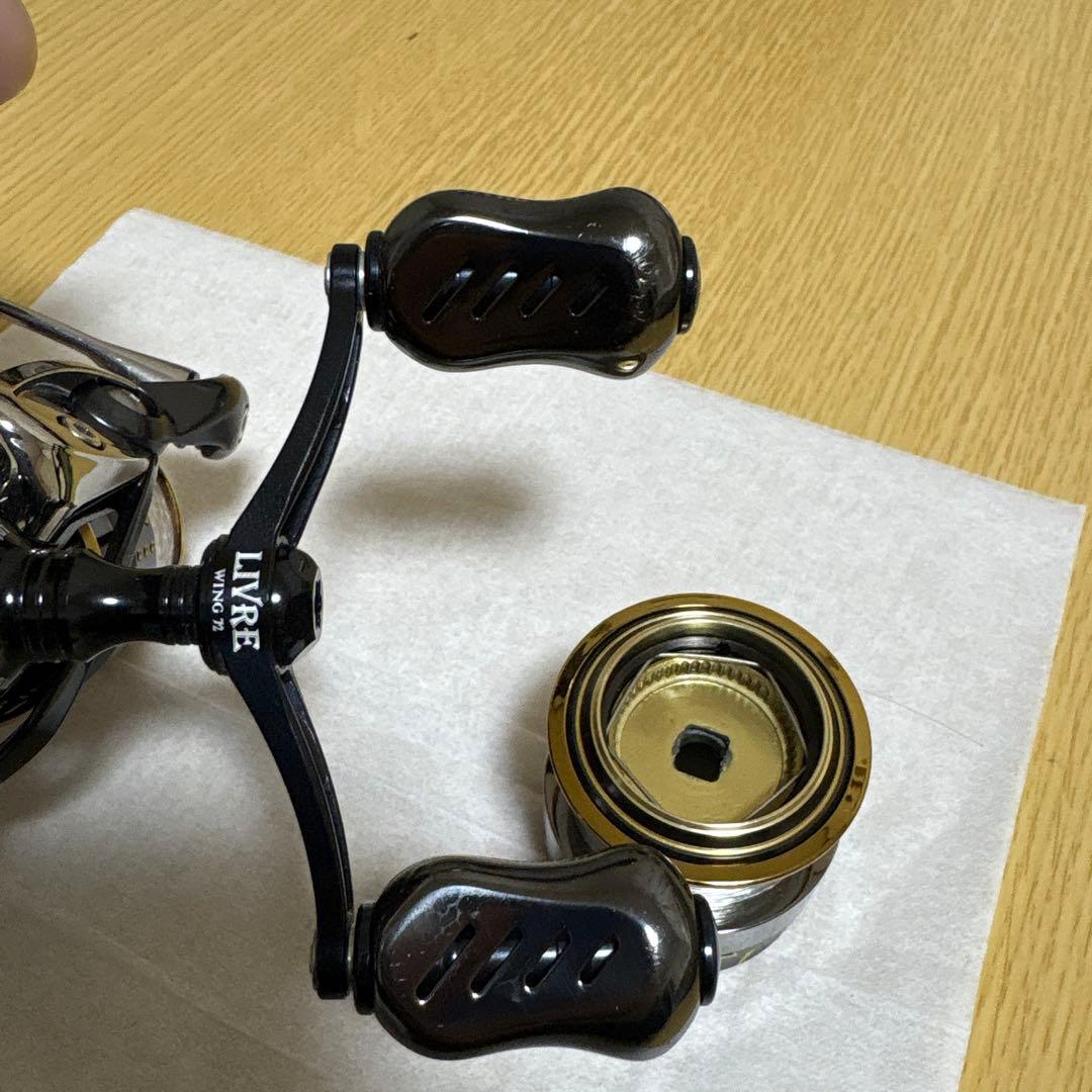 15イグジスト2003F-H リブレwing72 17月下美人替スプール付き