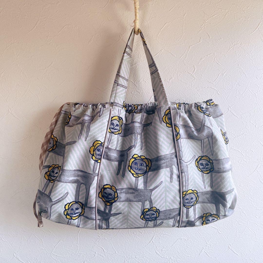 lookのころんトートバッグ ミナペルホネンハンドメイド - メルカリ
