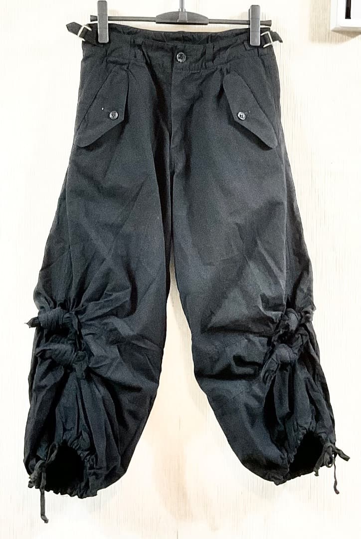 Comme des garçons アーカイブ 2003ss 裾リボンパンツ