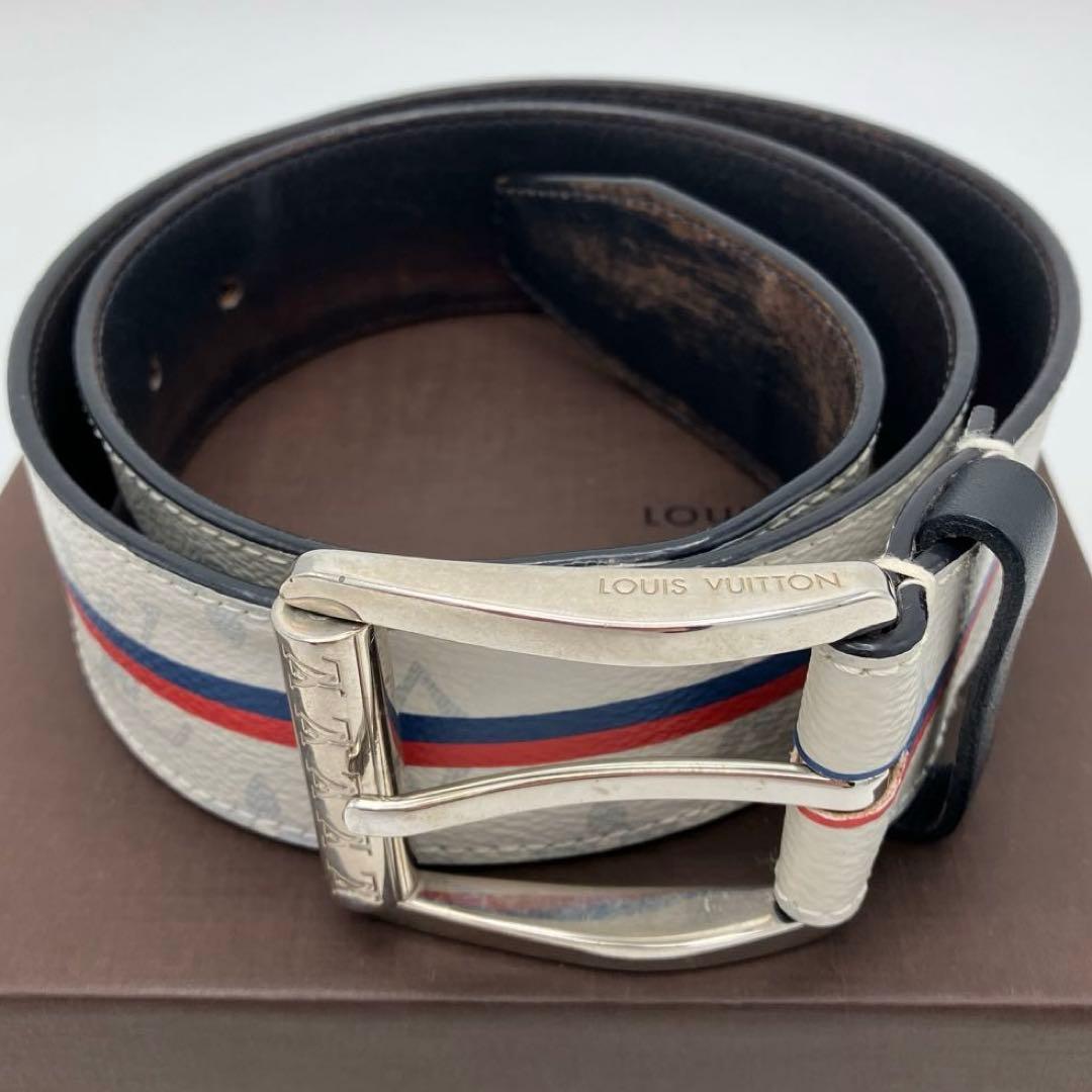 LOUIS VUITTON モノグラム サンチュール スタンプ ベルト 楽天市場】LOUIS VUITTON ルイ ヴィトン モノグラム サンチュール