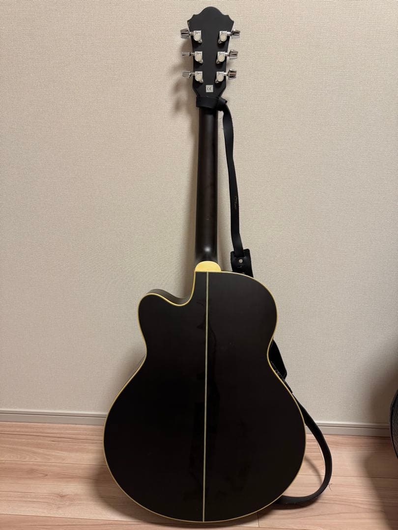 Ibanez AEL12E-RTK エレアコ ブラック ハードケース付き - メルカリ