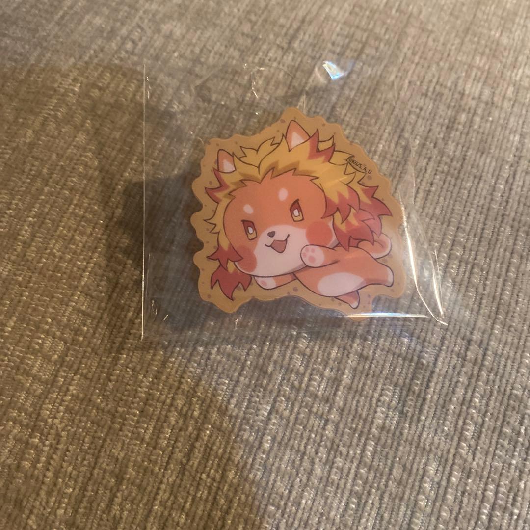 鬼滅の刃 バレンタイン2026 アニマルクッキーバッチ 煉獄杏寿郎 - メルカリ