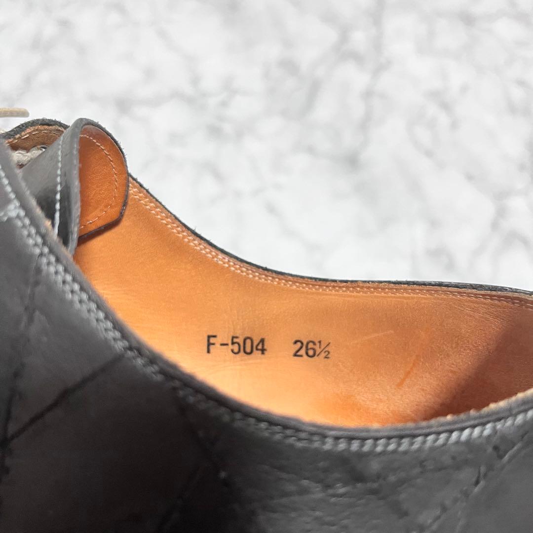 スコッチグレイン f504 スパイダー プレーントゥ 26.5 - メルカリ