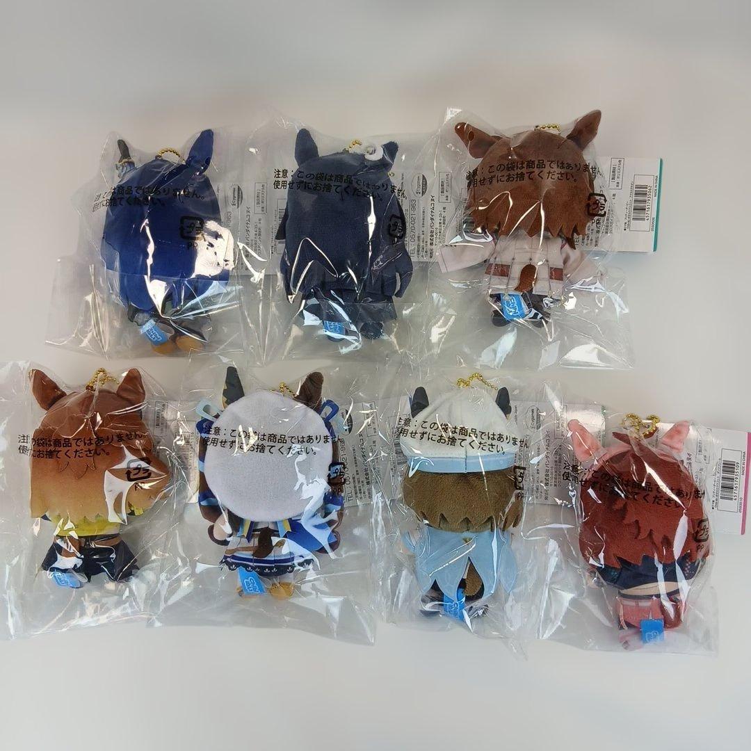 ウマ娘 Chbiぬいおすわりマスコット キーホルダー ぬいぐるみ 7種