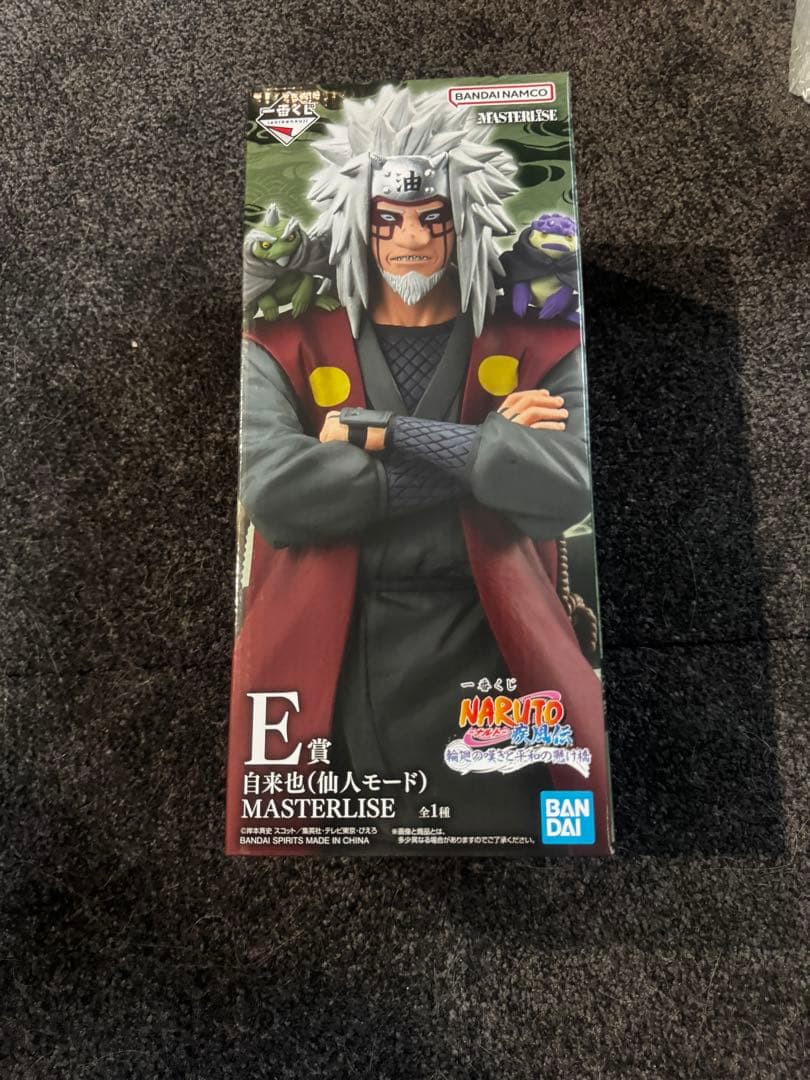 NARUTO一番くじ E賞 自来也 MASTERLISE フィギュア - メルカリ