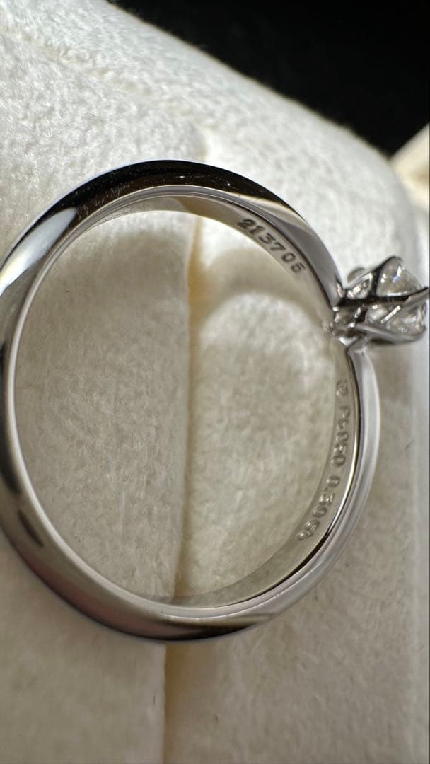 MIKIMOTO 0.3ct ダイアモンドリング