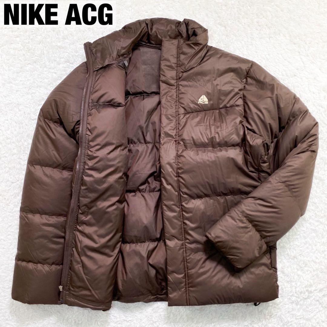 未使用級 極希少 NIKE ナイキ ACG ダウンジャケット ヌプシ ブラウン