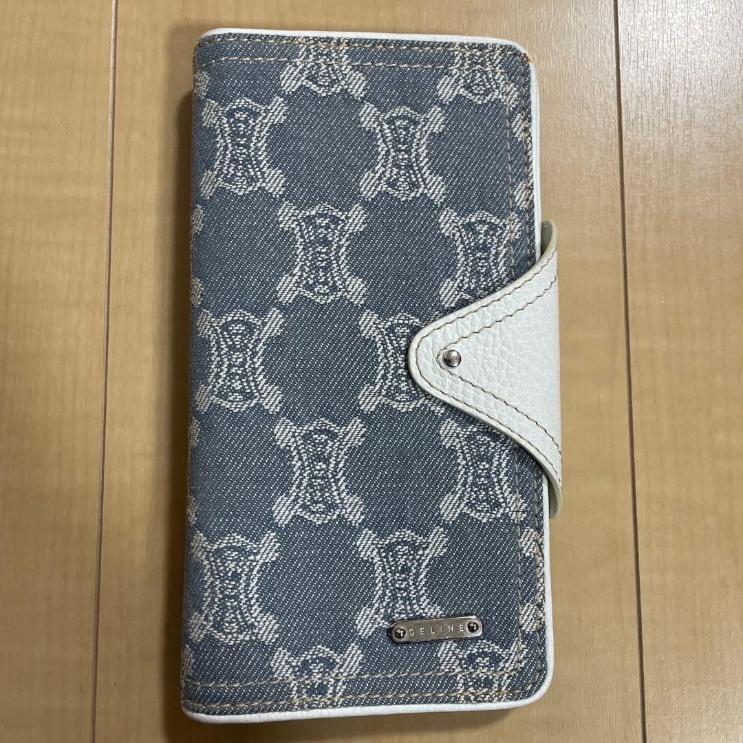 CELINE セリーヌ マカダム柄 デニム 長財布 SC-ST-1026 - メルカリ