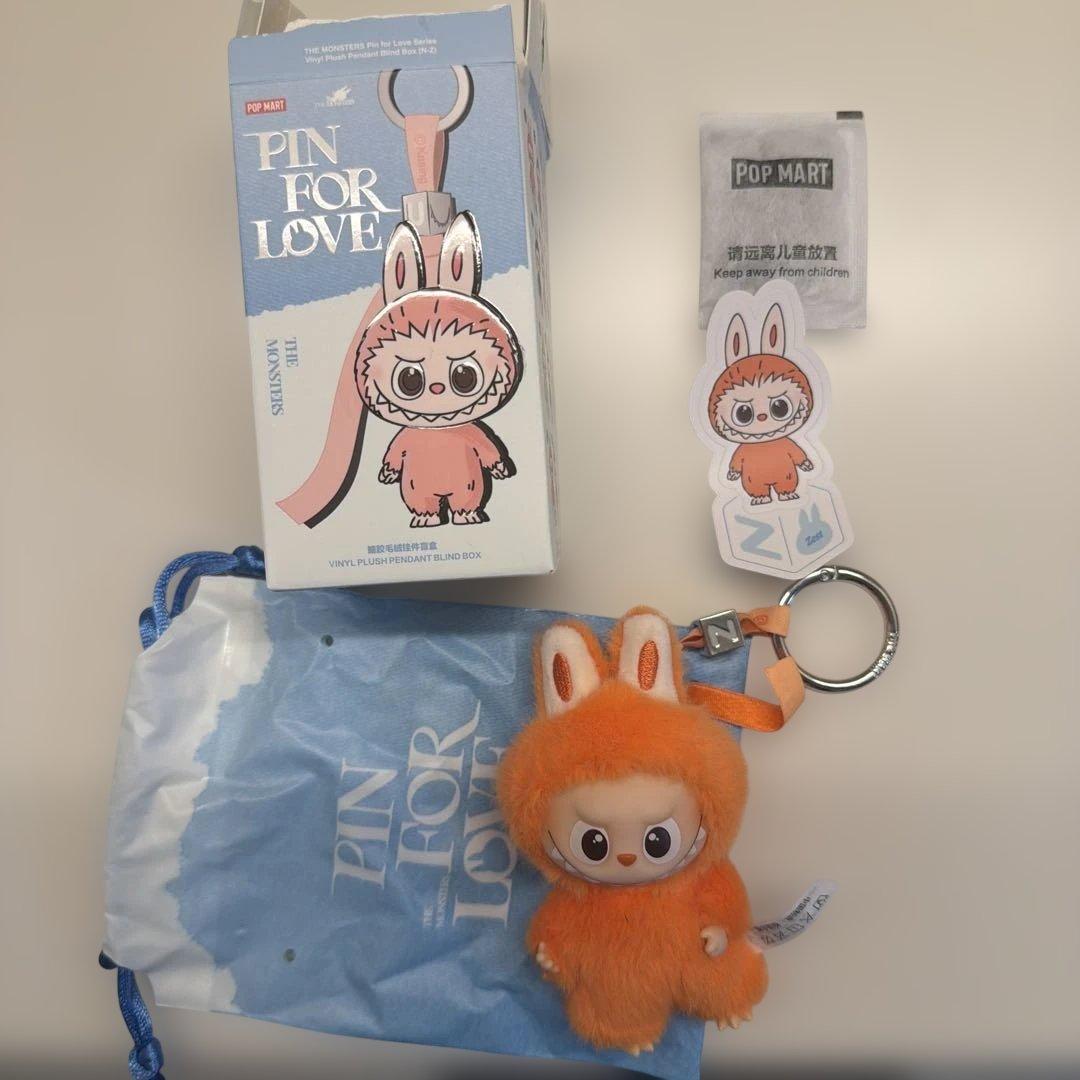 正規品 ラブブ イニシャル Z オレンジ - メルカリ