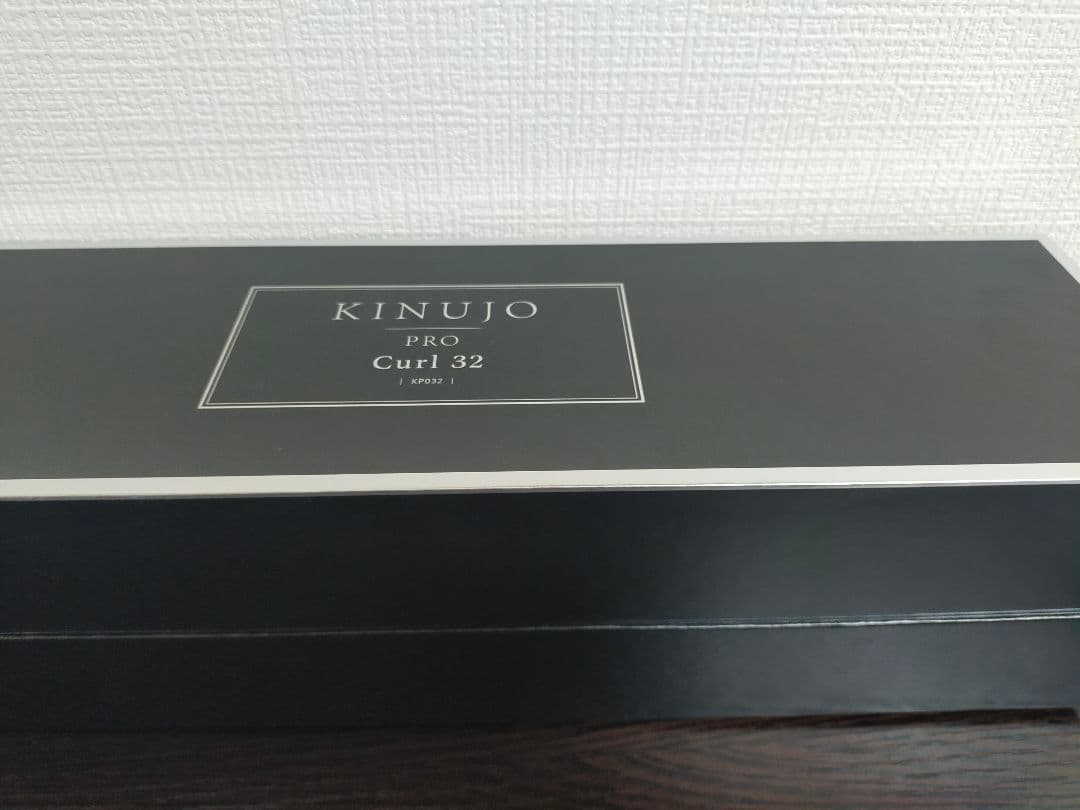 KINUJO カールアイロン 32mm KP032 【新品未使用保証書付き】 絹女 ヘアアイロン コテ 32mm カールアイロン pro KP032 KINUJO : D