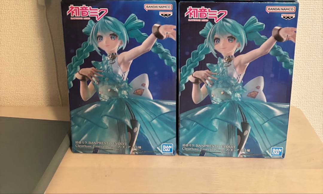 2個セット！】初音ミク BANPRESTO EVOLVE フィギュア - メルカリ