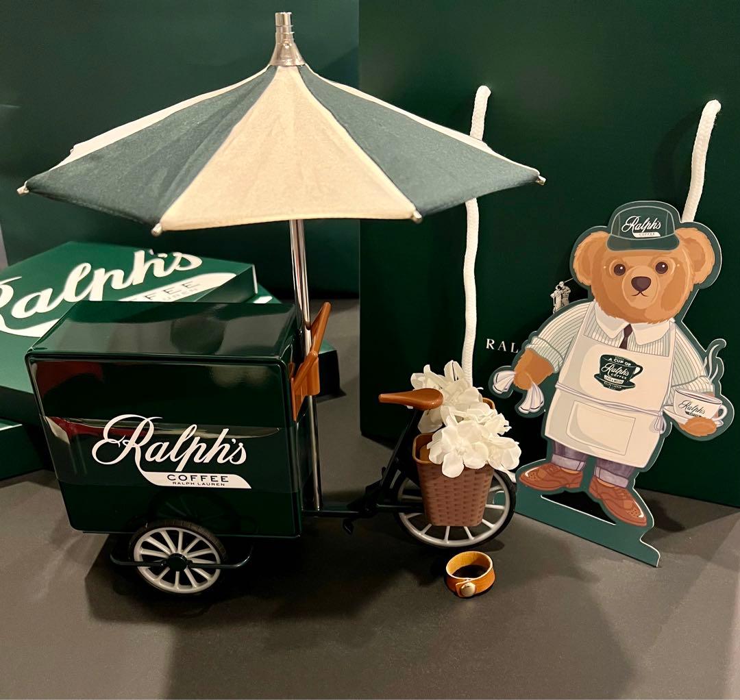 ラルフズ コーヒー 三輪車 グッズ 香港 限定 ポロベア ラルフローレン