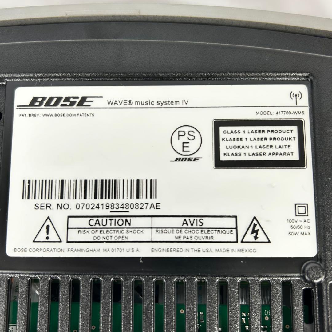 《動作品》BOSE Wave Music System Ⅳ 417788-WMS