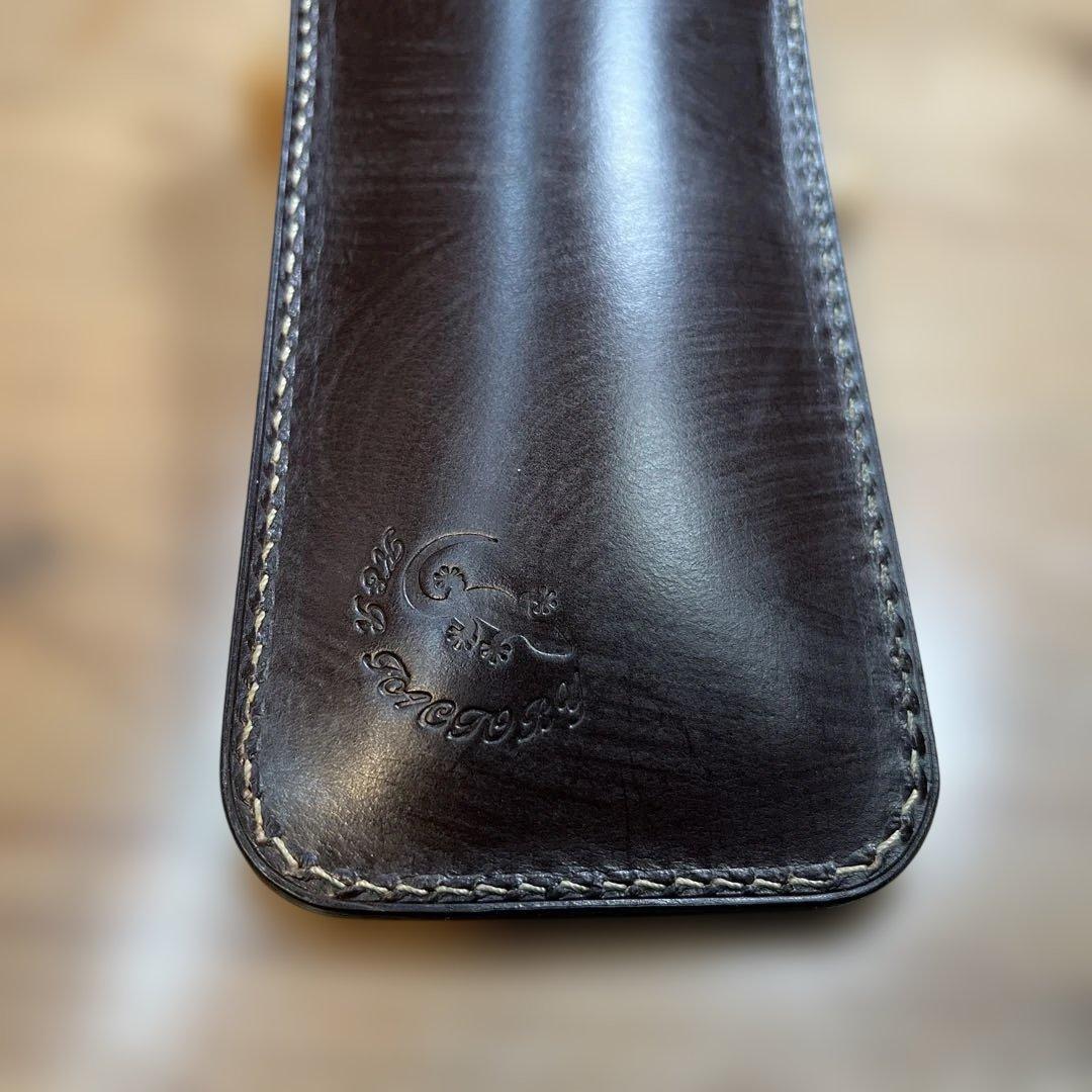 ちよぴー様オーダー品】A5 ブックカバー レッド ブラウン ペンケース