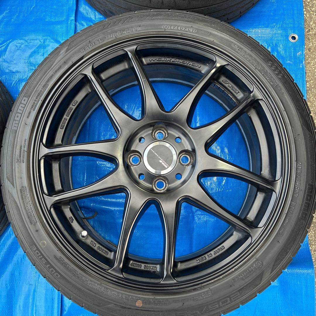 naon様WORK EMOTION KIWAMI エモーションキワミ 17インチ - メルカリ