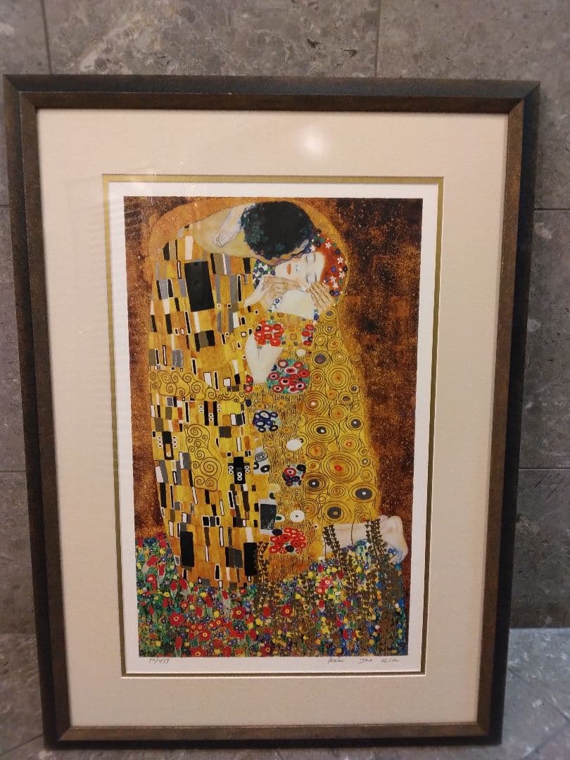 佐*藤様 クリムト「接吻」リトグラフ97/499　約91×60 ㎝ 佐*藤様 クリムト「接吻」リトグラフ97/499 約91×60 ㎝ 佐*藤様