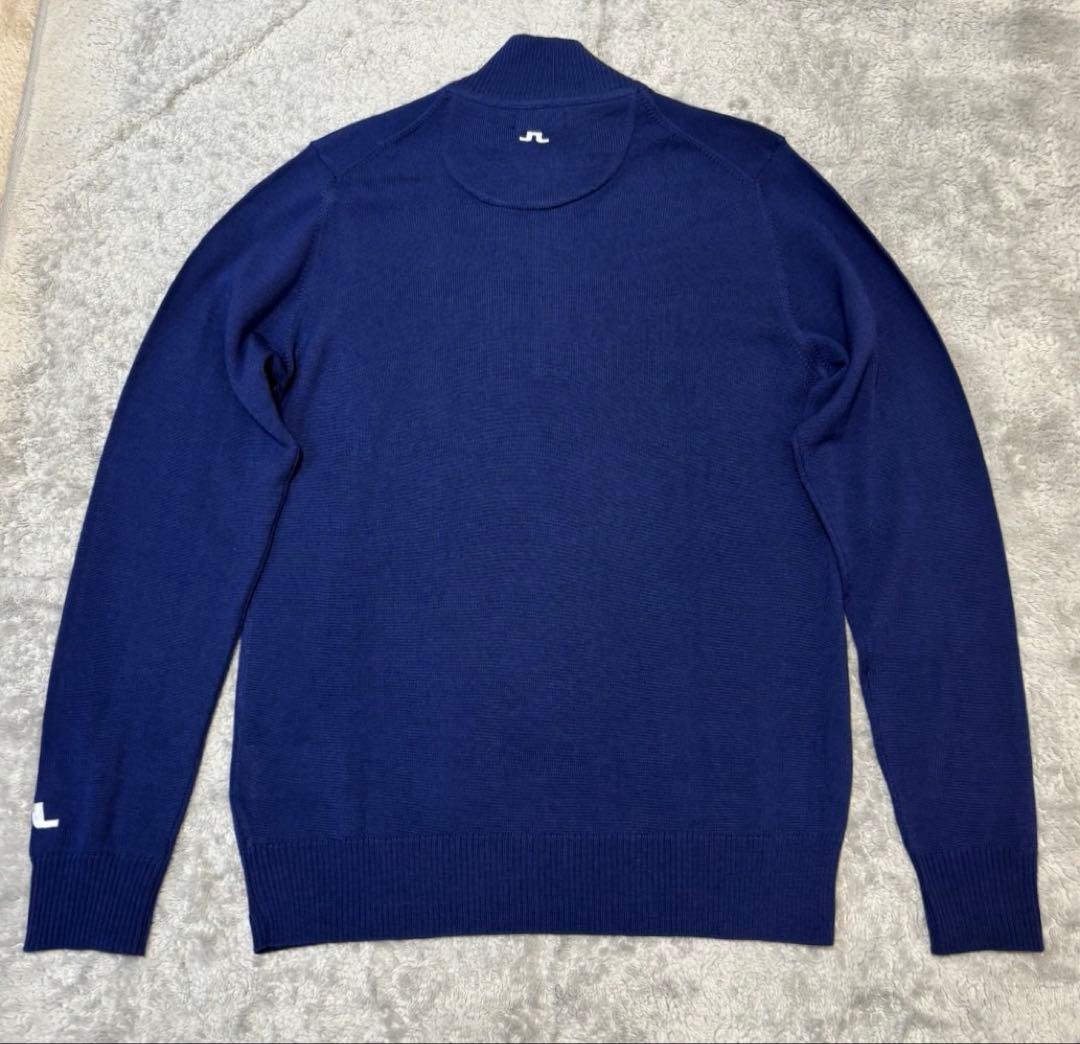 ☆新品 J.LINDEBERG ゴルフセーター モックネック ハーフジップアップ