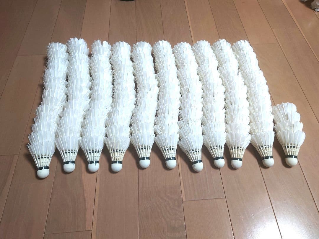中古 シャトル バドミントン エアロセンサ500メイン 150個 YONEX